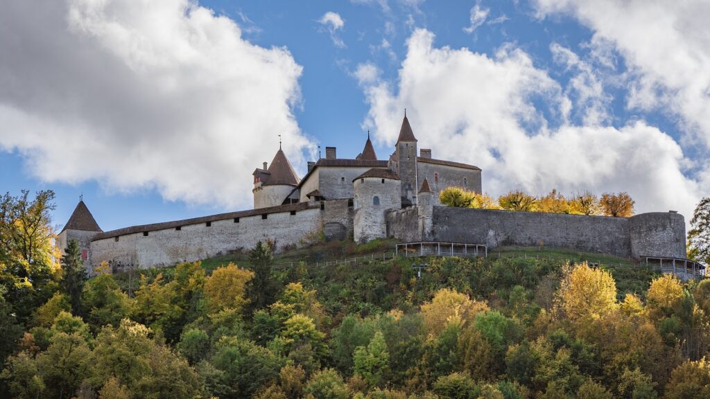 Cultuur - Middeleeuwse kastelen in Zwitserland - Kasteel van Gruyères